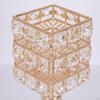 Holder Crystal Embellishment Candlestick Stand for Tabletop Home Ornament