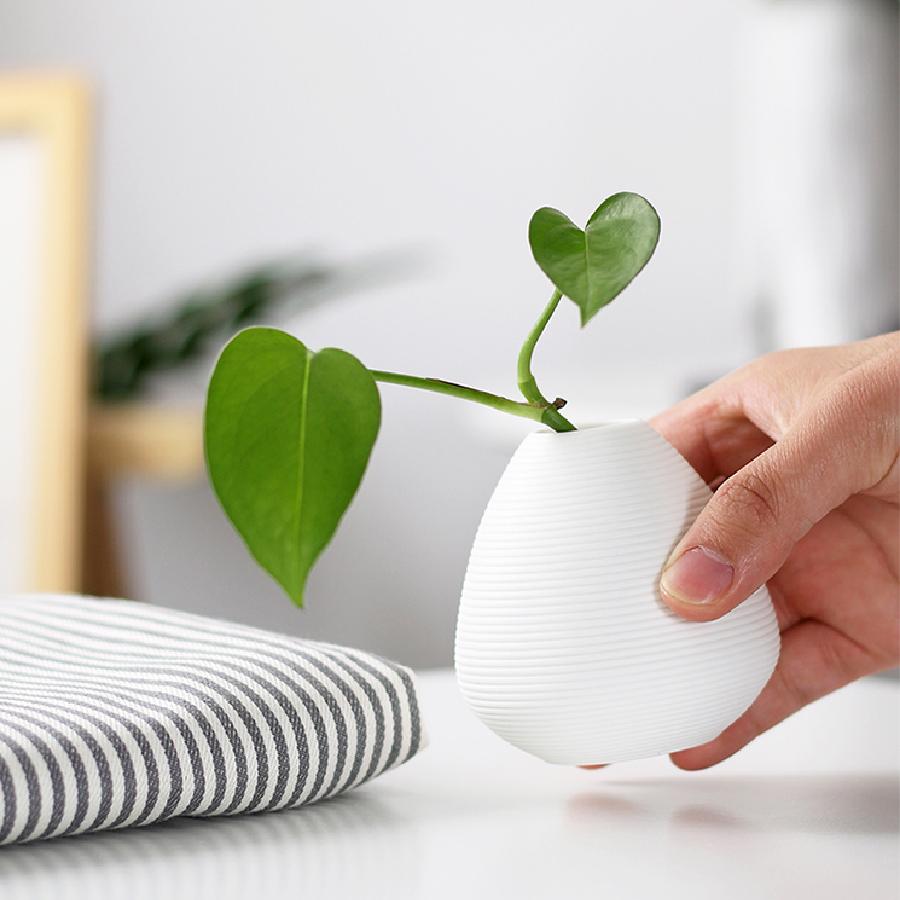 Małe ceramiczne wazony, prosty wystrój domu, dekoracja salonu, doniczki na suche kwiaty, rękodzieło, wazony hydroponiczne