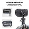 Motorcycle Dashcam, Full HD Front and Rear Dual Cameras, WiFi Waterproof Vehicle Recorder, Action Camera