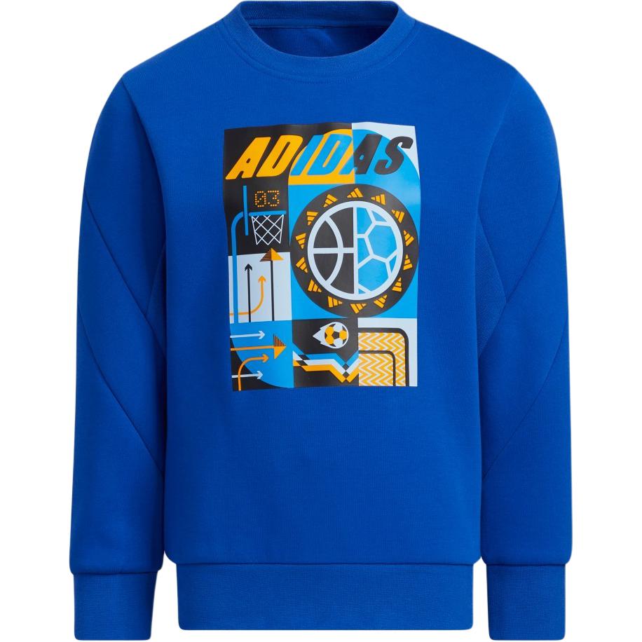 Adidas Sweatshirt Royal Blue Kids  HF3099 104