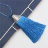 Pure Handmade Fish Mouth Tassel Ear Bag Hanging Keychain Special Alloy Metal Hat Tassel Ear Pendant Pendant