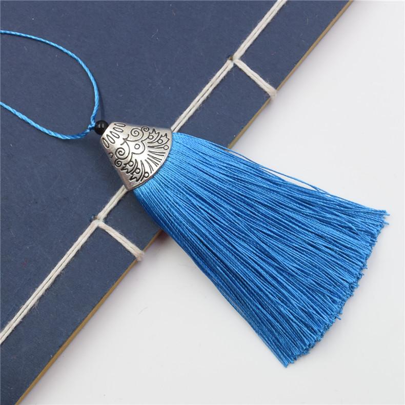 Pure Handmade Fish Mouth Tassel Ear Bag Hanging Keychain Special Alloy Metal Hat Tassel Ear Pendant Pendant