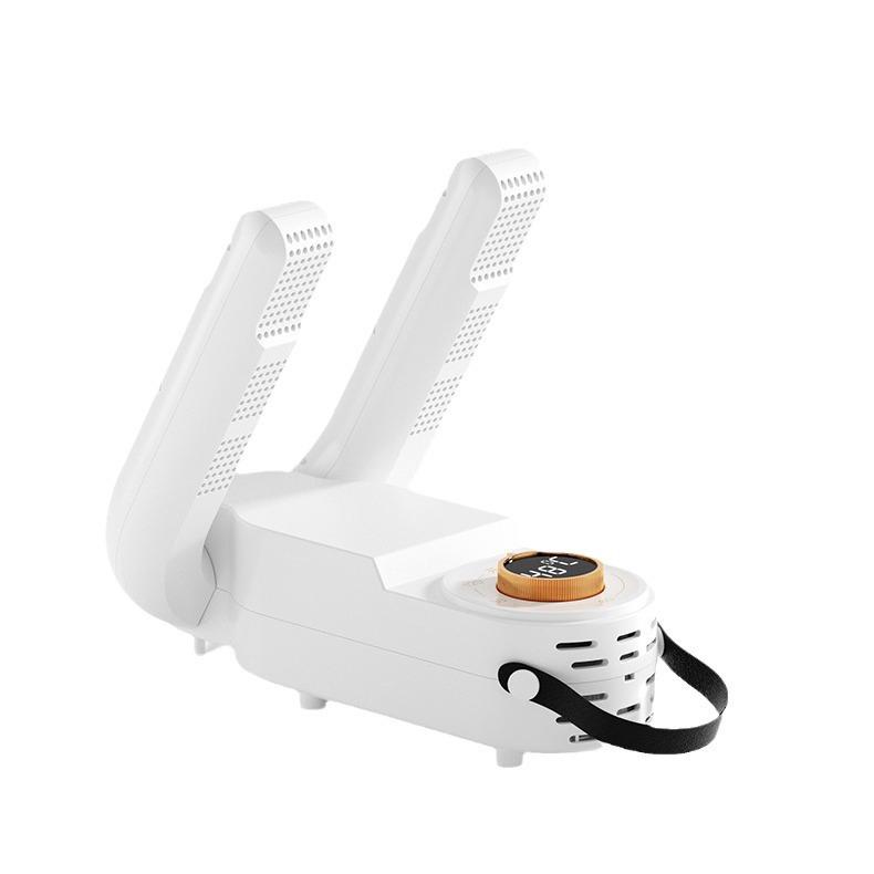 Foldable Shoe Dryer with Smart Timer - Purple Light Sterilization & Deodorization for Quick Drying