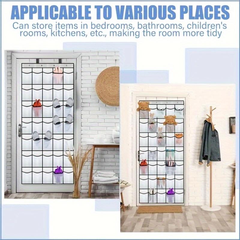1pc Multi-functional Shoe Storage Bag Behind The Door Household Wall Hanging Sundry Storage Bag Hanging Shoes
