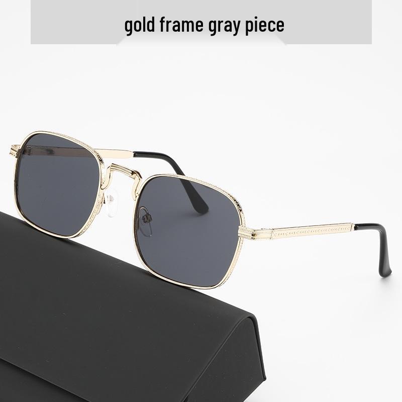 High-end Retro Cat Eye UV Protection Metal Sunglasses for Women