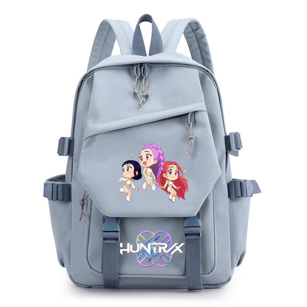 Neuer K-Pop Bedruckter Wasserdichter Rucksack für Teenager Jungen Mädchen Schultasche Kinder Schüler Frauen Große Kapazität Reisetasche Kindergeschenk Mochila