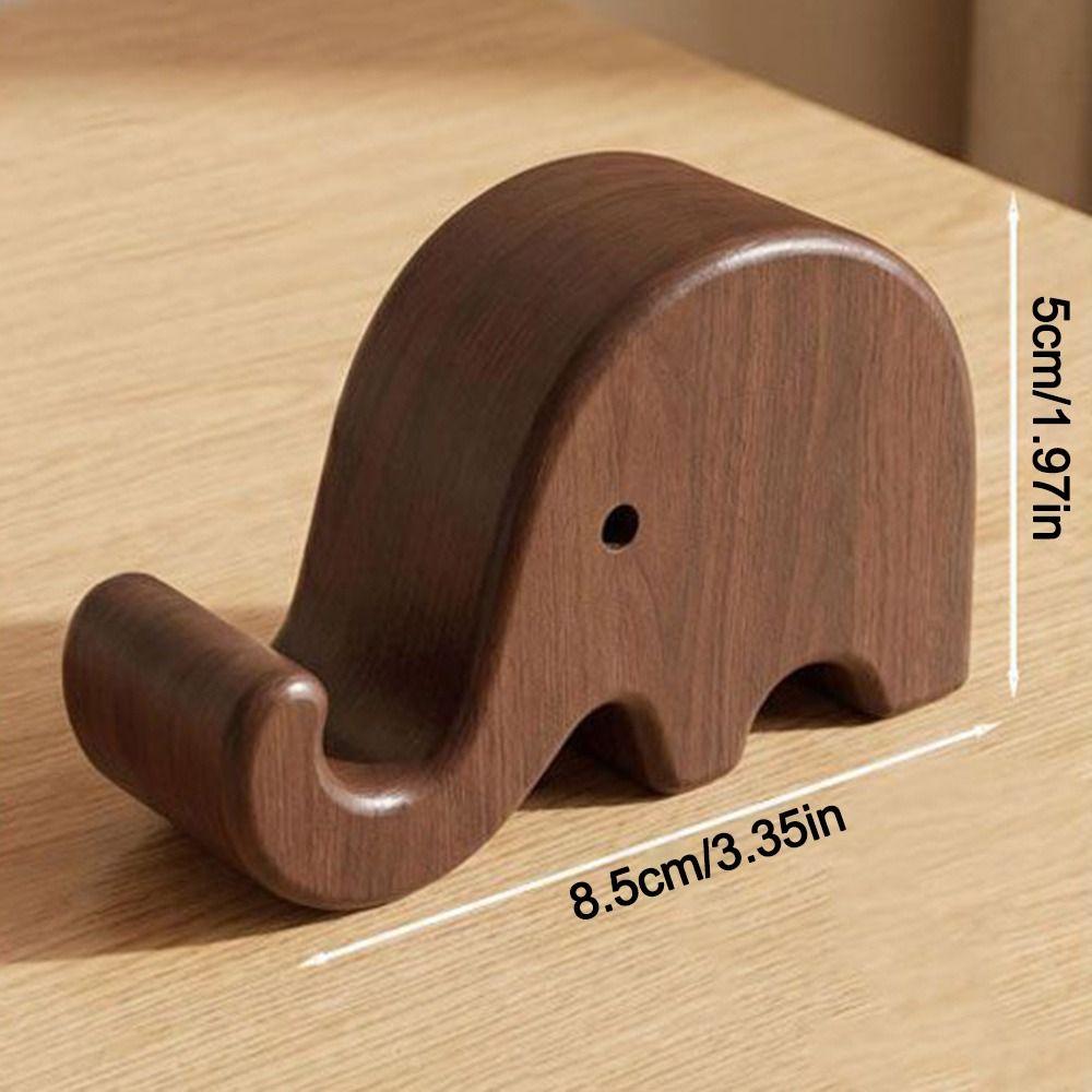 Portable Elephant Phone Stand Minimalist Style Ergonomic Stand Hands-Free Video Stand  Desktop Use