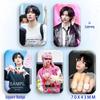 Li Canrong Concert Star Badge Laser Sticker Brooch Ornament