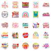 50 New Style English Short Sentences for Teacher Postings Decorative Notebook Suitcase Water Cup Stickers