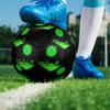 Hannover 96 Indoor Soccer Ball Colorful Machine Stitched PVC Size 5 Team Training Competition Ready Durable High-Bounce Cool Sports Gift