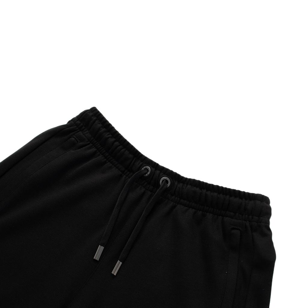 Li-Ning Wade Series Casual Solid Color Sports Sweatpants With Drawstring Waist Men Bottoms Black AKLS373-1