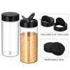 1Pieces 100/130/150/200/300Ml Spice Bottles Jars Clear Seasoning Bottles Bbq Clear Salt Pepper Shakers Kitchen Condiment Bottle