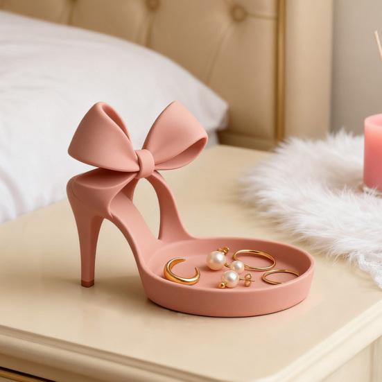 High Heel Jewelry Stand Stiletto Design Jewelry Holder Desktop Decorative Jewelry Organizer for Rings