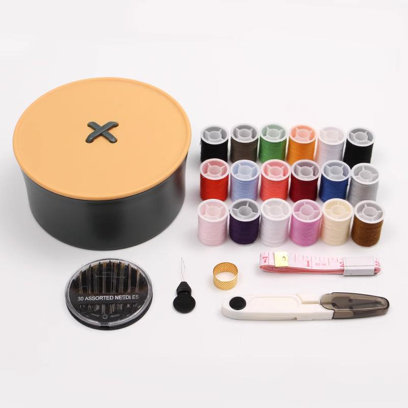 High-Quality Portable Sewing Kit: Needle and Thread Box for Home, Dorm, or Wedding Sewing Needs.