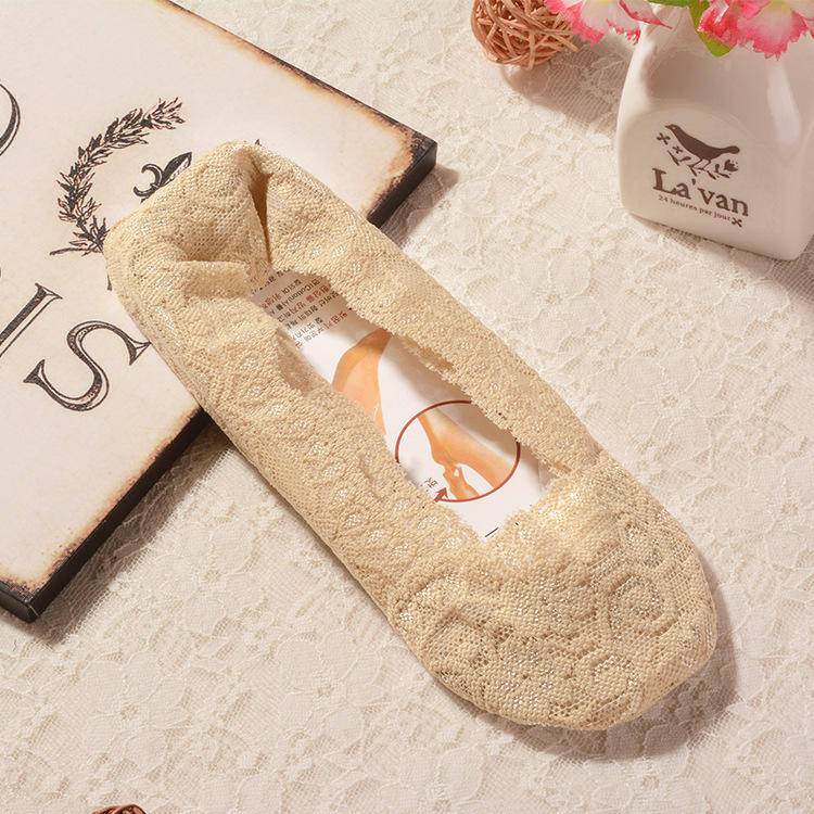 

Женские модные невидимые нескользящие кружевные короткие хлопковые носки до щиколотки