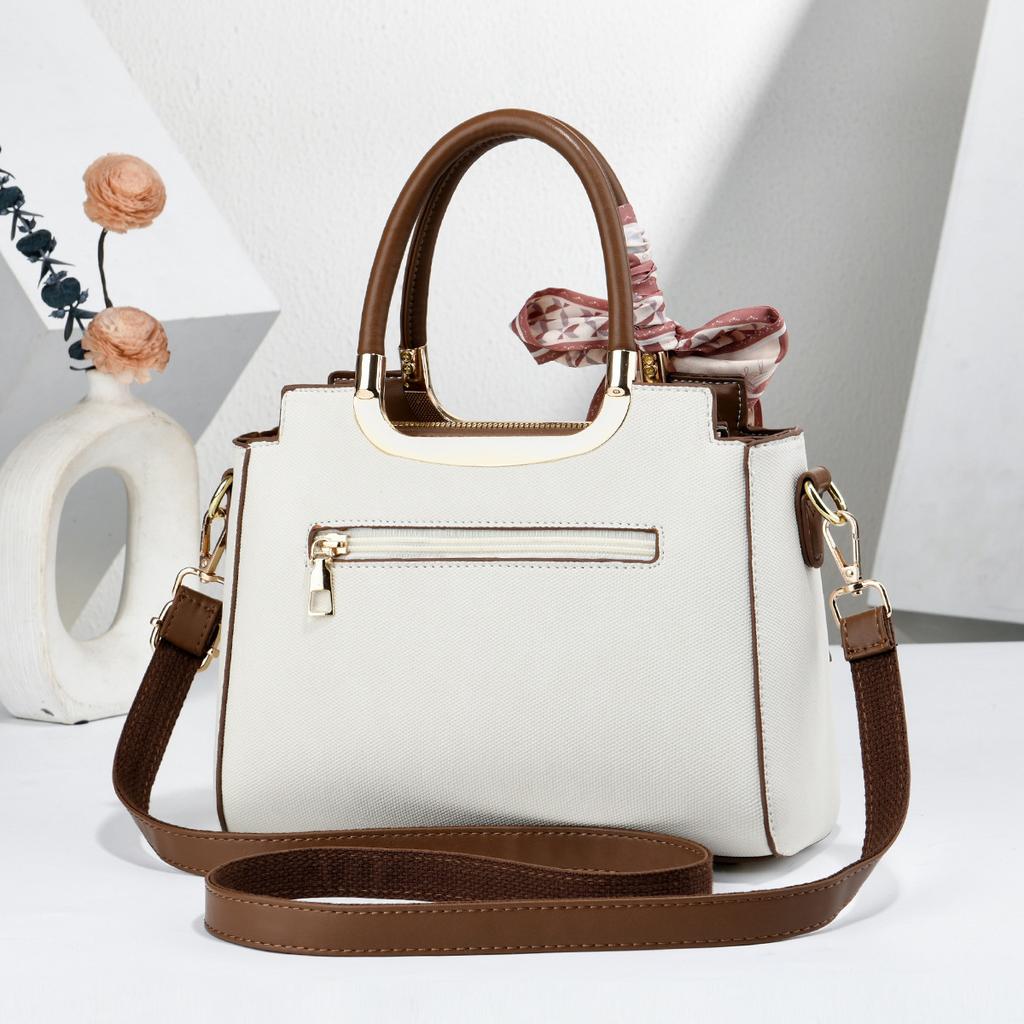 Premium Oriental Embroidery Handbag For Mature Ladies, Multiway All-Match Daily Shoulder & Crossbody Bag