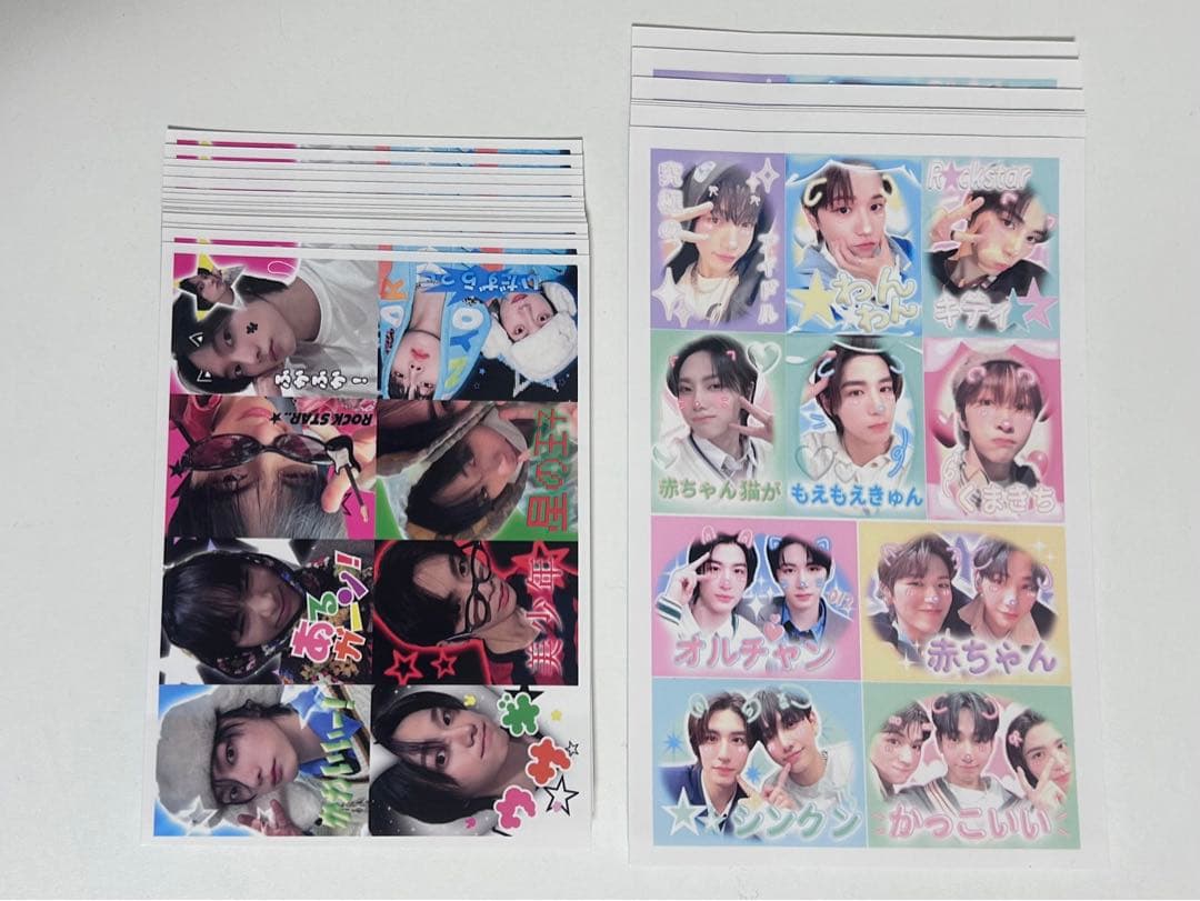 [Б/У] Набор стикеров корейского исполнителя BOYNEXETDOOR