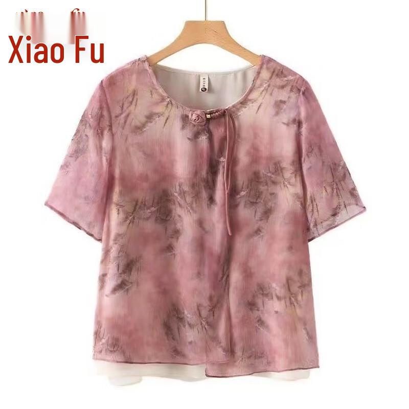 Женский летний шифоновый комплект Xiaofu XL