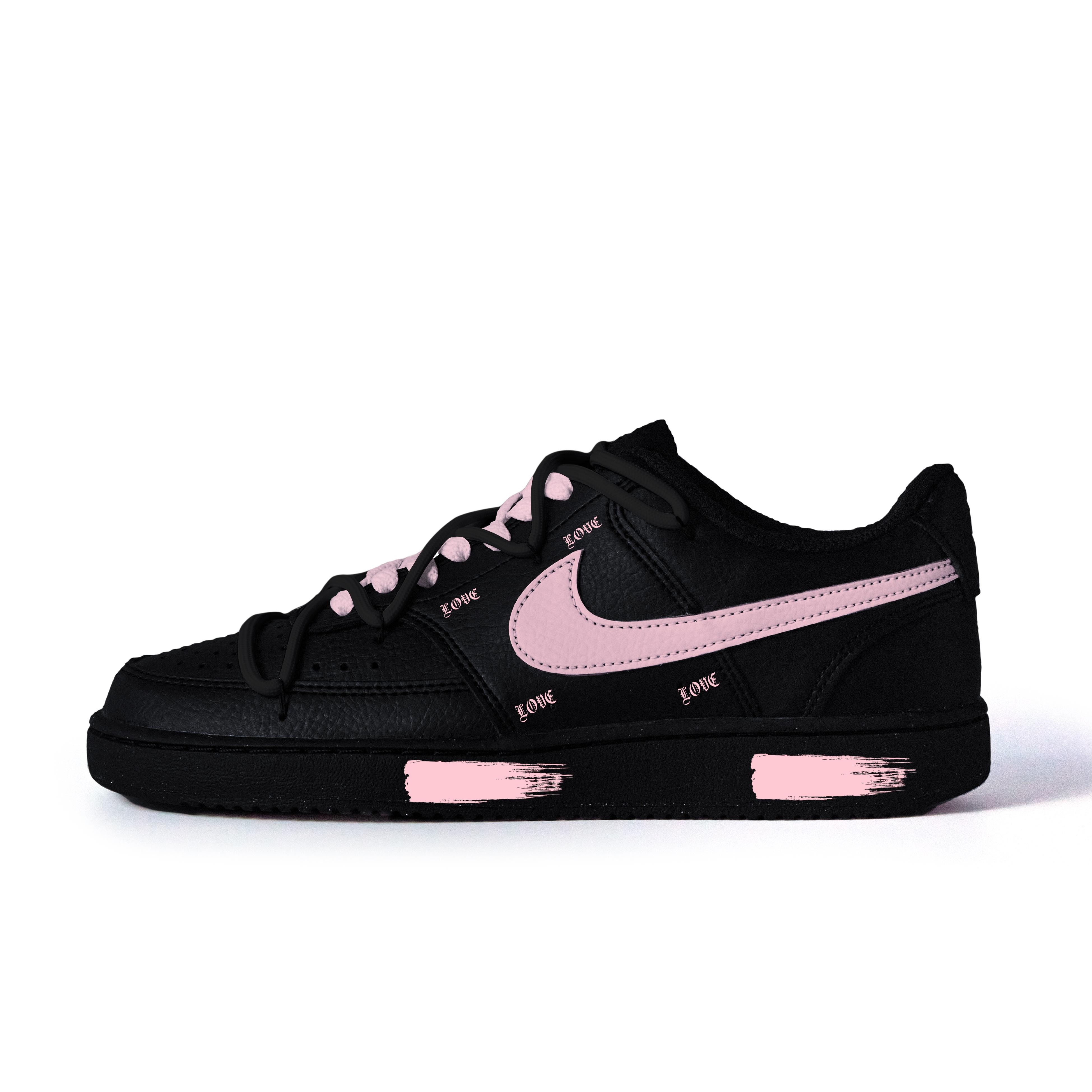 

Nike Slip Resistant Abrasion Resistant Low top Skateboard Shoes Unisex Black DH2987-002(Team746-) 40