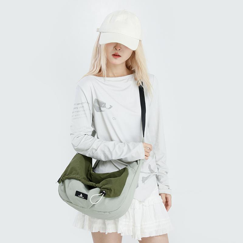 Nylon Bag Women's Lightweight Large Capacity Crossbody Bag Commuter Shoulder Bag