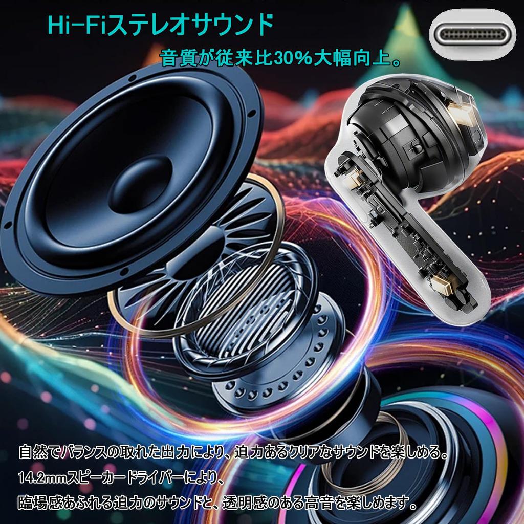 Wired HiFi Earphones with Microphone Noise Deep No Volume Stereo Headphones for Comfortable for Ergonomic Waterproof Wired Compatible with iPhone