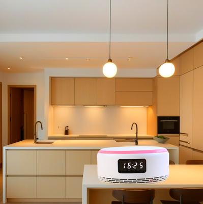 Mini Bluetooth Speaker Smart Bluetooth Speaker Electronic Clock Subwoofer Speaker Sleepy Alarm Clock