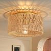KY LEE Pendant Hemp Japanese Single E26 LED Simple Ceiling Shade Light for Living Hook Ceiling Mount Light, Rope, Style, Nordic, Stylish, Light,