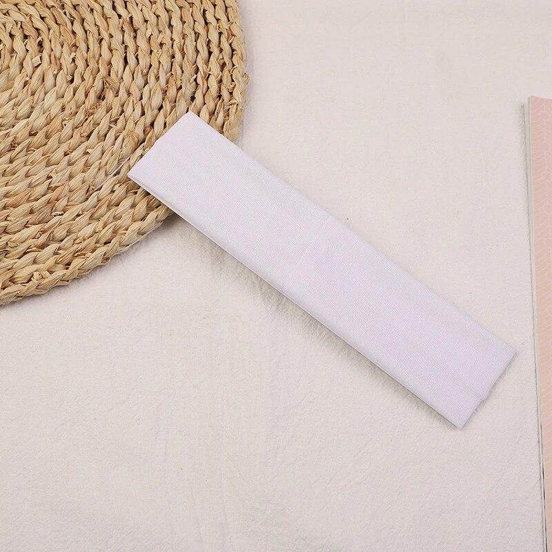 Children's Sports Headband 5X20CM Adjustable Elasticity Sweat Absorption And Skid Head Strap Sports Solid Color Headscarf