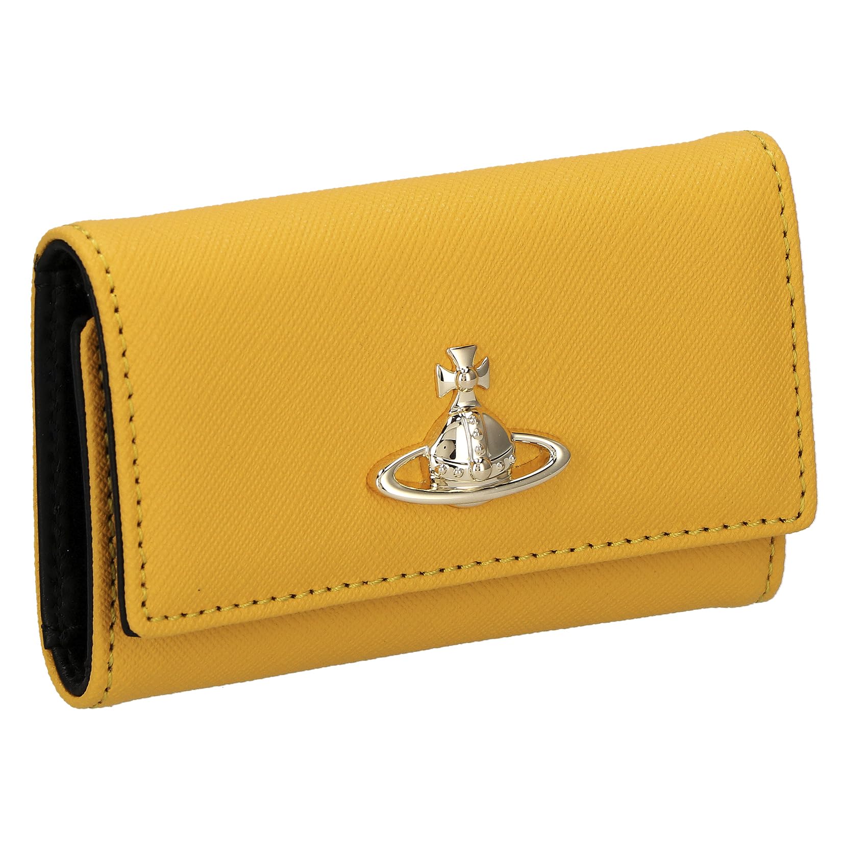 

Vivienne Westwood SAFFIANO Key Case 51020001 YEL Women s [Used]