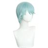 Mint Blue Anti-upturned Short Hair Synthetic Wig | Animated KPop Demon Hunters Figure Babe Cosplay Wig
