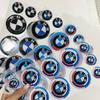 3D Naklejka Odblaskowa Wodoodporna Miękki Klej z Logo BMW Do Motocykli S1000 RR i R1250 GS Dekoracja Wyścigowa