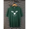 Vtg 90s SARO Milano Made In Scotland Cat Graphic Tee