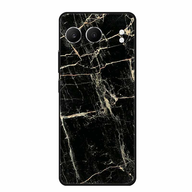 For OnePlus Nord 4 Back Cover Case Cute Cartoon Cat Black Silicone Soft Phone Cases For OnePlus Nord 4 Case Nord4 6.74" Capa Bag