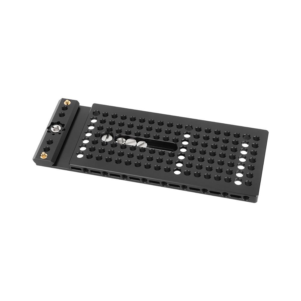 HDRIG Multi-hole Cheese Plate with Side NATO Rail for Camera Expansion 3963 C3963