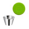 2.5Oz Condiment Containers with Lids, Stainless Steel Salad Sauce Dressing Container Cup - Kitchen Tools