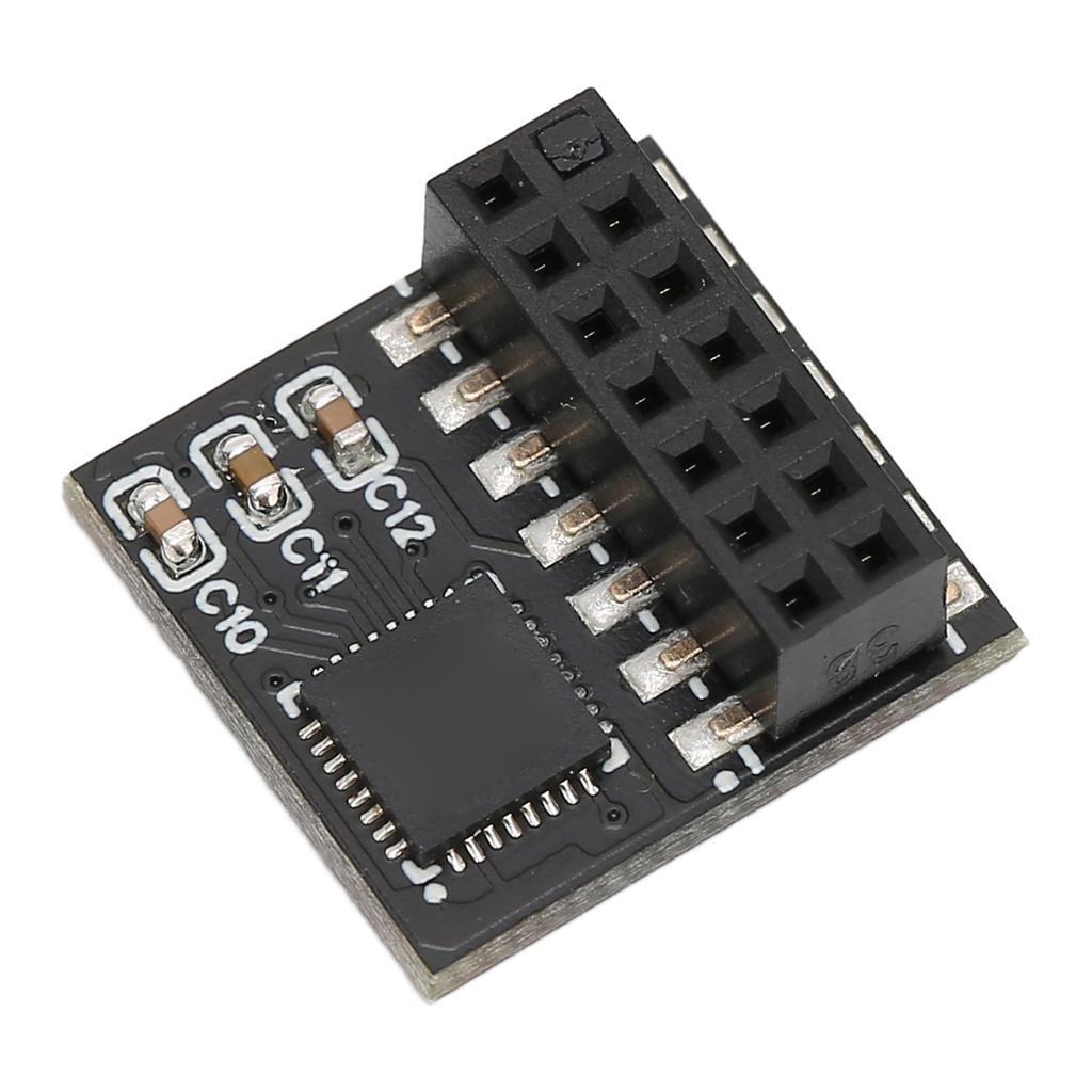 TPM 2.0 Module 14Pin SPI TPM 2.0 Encryption Security Module LPC Interface 14Pin TPM2.0 Module for Windows for ASUS