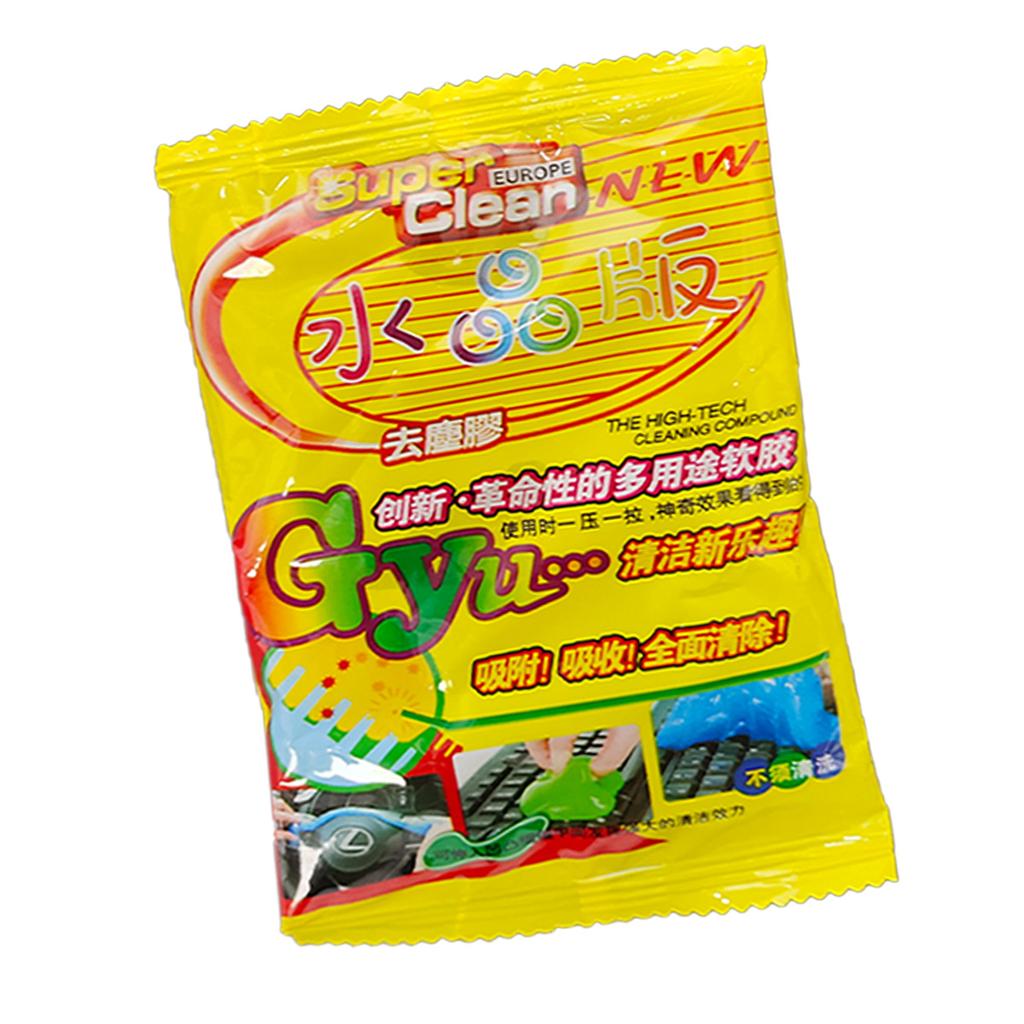 Car Cleaning Gel Car Cleaning Soft Glue Air Conditioner Air Outlet Cleaning Mud Multi-Function Car Cleaning Dust Removal Gel 70g