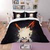 Anime Povlečení My Hero Academia Prošívaná přikrývka Sady povlaků na peřinu Bez prostěradla Domácí dekorace Jednolůžko Queen King Size Dárek Roztomilí Chlapci Kreslený