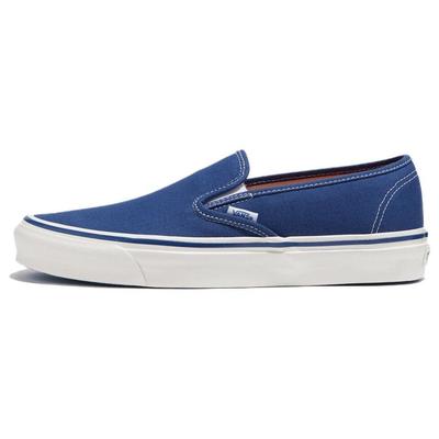 Slip-On 48 Deck DX Low-Top Skate Shoes Unisex Sneakers Blue White VN0005UPIGV1