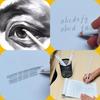 Precision Eraser 10-Pack Drawing Erasers for Artists Accurate Force Transmission Pencil Erasers for Pencils