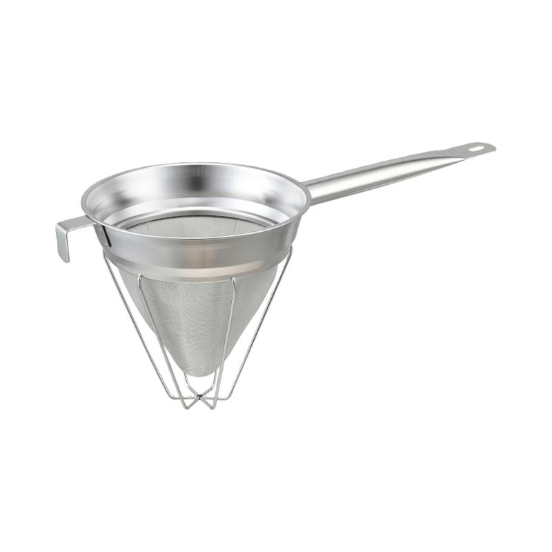 Multipurpose Food Safe Metal Filter Stainless Steel Conical Strainer Bouillon Sieve For Various Cooking And Mixing Needs
