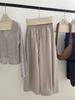 Autumn 2025 Japanese Casual Wide-Leg Elastic Waist Pants for Women - Versatile, Loose, Slimming, and Simple Style.