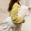 Lovely Cat Plushie Pillow Long Huggable Cute Stuffed Animal Toy for Children