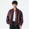 Fengxun Bubble PU Short Casual Jacket