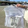 Sneaker-Waschbeutel Strapazierfähiges Gewebe Dicke Schicht Wäschebeutel Für Schuhe Kleidung Lüften Trocknen Netzbeutel Wiederverwendbar Für Damen Herren
