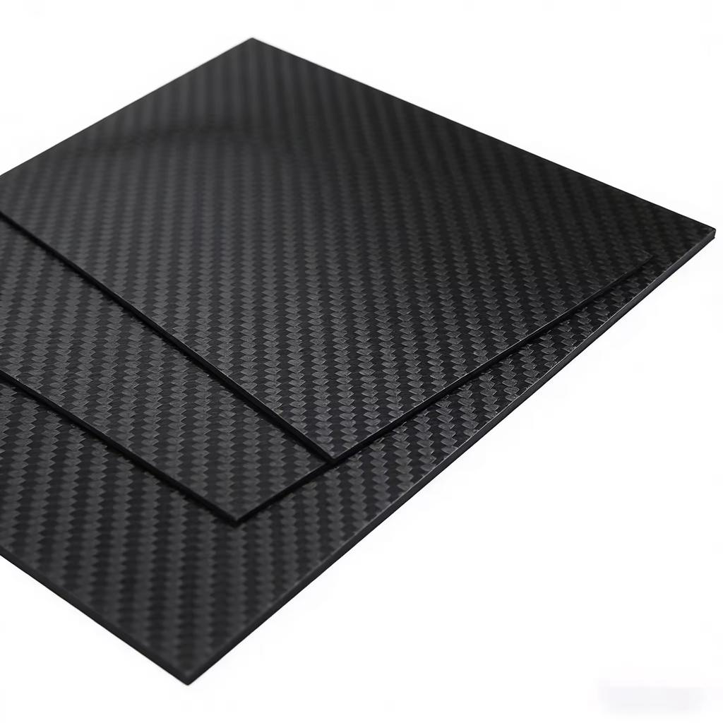 Custom High Modulus 10mm Thick Carbon Fiber Plate (ZhongRuiCheng Brand) for Tennis Racket and Golf Club Parts