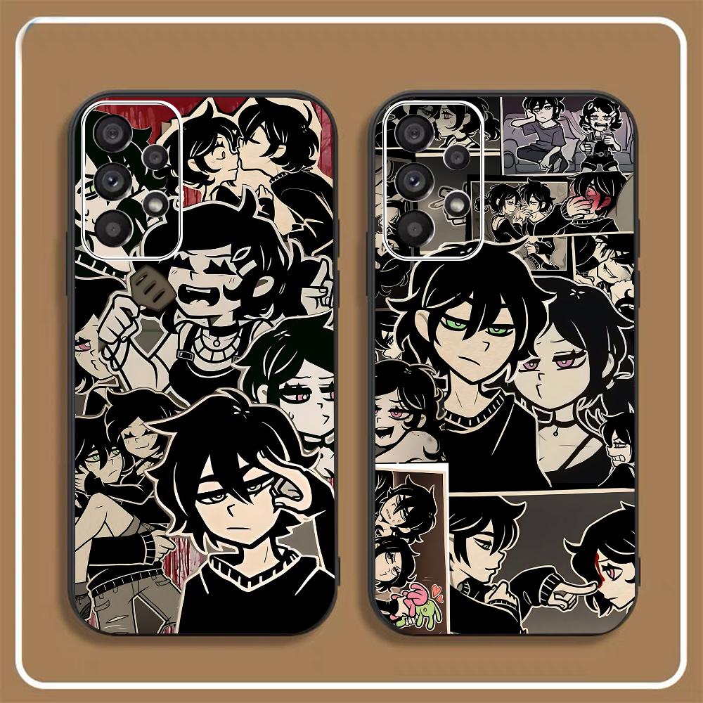 Coffin Of A-Andy And Leyley Phone Case For Samsung S24, S25 22,30,Note20,Ultra,Lite,Ultra5G,Plus,FE Black Cover