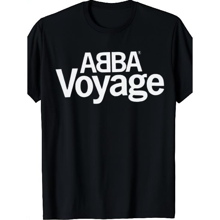 A B B A T-Shirt Funny T-Shirt for Men High End Men S Clothing Gym Clothing Men Men S Clothing Brands S чёрный