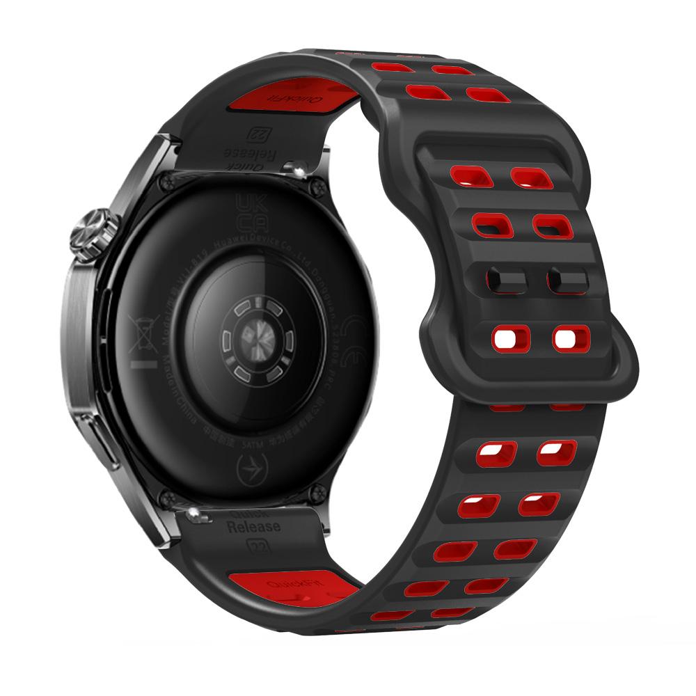 22mm Man Watch Band Silicone Bracelet For Huawei Watch GT 6 46mm GT6Pro GT5 GT4 GT3 GT2 GT2E Strap Accessories