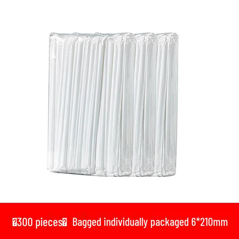 ZISIZ Disposable Individually Packaged Straws